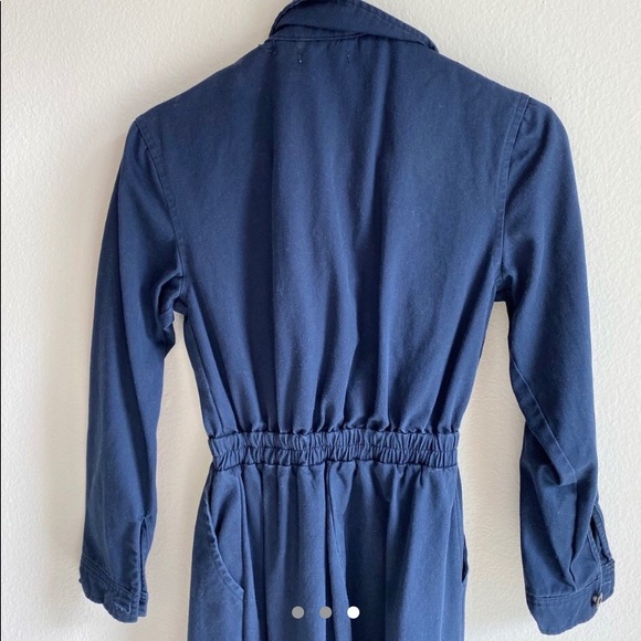 Navy Blue Nordstrom Utility Jumpsuit - Picture 3 of 4